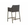 Sunpan Bernadette Counter Stool - Kendall Grey Back - Sunpan Bernadette Counter Stool - Kendall Grey Back
