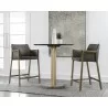Sunpan Bernadette Counter Stool - Kendall Grey Set - Sunpan Bernadette Counter Stool - Kendall Grey Set