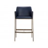 Sunpan Bernadette Barstool - Bravo Admiral - Front Angle