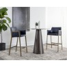 Sunpan Bernadette Barstool - Bravo Admiral - Lifestyle