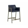 Sunpan Bernadette Counter Stool - Bravo Admiral Angle - Sunpan Bernadette Counter Stool - Bravo Admiral Angle