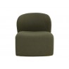 Sunpan Sophiene Lounge Chair - Copenhagen Olive Front