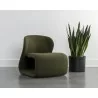 Sunpan Sophiene Lounge Chair - Copenhagen Olive - Sunpan Sophiene Lounge Chair - Copenhagen Olive