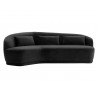 Sunpan Soraya Sofa - Shadow Grey Front