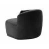 Sunpan Soraya Swivel Armless Chair - Shadow Grey Back - Sunpan Soraya Swivel Armless Chair - Shadow Grey Back