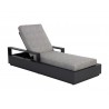 Sunpan Tavira Lounger - Lanikai Salt And Pepper 2