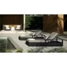 Sunpan Tavira Lounger - Lanikai Salt And Pepper - Sunpan Tavira Lounger - Lanikai Salt And Pepper