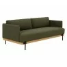 Sunpan Saul Sofa - Copenhagen Olive - Sunpan Saul Sofa - Copenhagen Olive