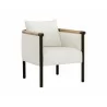 Sunpan Wilder Lounge Chair - Heather Ivory Tweed - Sunpan Wilder Lounge Chair - Heather Ivory Tweed