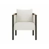 Sunpan Wilder Lounge Chair - Heather Ivory Tweed Front - Sunpan Wilder Lounge Chair - Heather Ivory Tweed Front