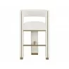 Sunpan Adamina Bar Stool Rhea Light Barley - Front Angle - Sunpan Adamina Bar Stool Rhea Light Barley - Front Angle