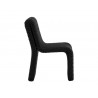 Sunpan Edessa Dining Chair Black - Side Angle