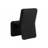 Sunpan Edessa Dining Chair Black - Back Side Angle