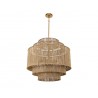 Sunpan Aalyssa Chandelier - Natural Jute