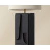 Sunpan Dirsan Table Lamp Black - Base Angle