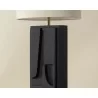 Sunpan Dirsan Table Lamp Black - Base Angle - Sunpan Dirsan Table Lamp Black - Base Angle
