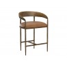 Sunpan Zanatta Counter Stool - Ten Leather Side