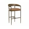 Sunpan Zanatta Barstool - Tan Leather - Sunpan Zanatta Barstool - Tan Leather