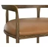 Sunpan Zanatta Barstool - Tan Leather 1 - Sunpan Zanatta Barstool - Tan Leather 1
