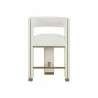 Sunpan Adamina Counter Stool Rhea Light Barley - Front Angle - Sunpan Adamina Counter Stool Rhea Light Barley - Front Angle