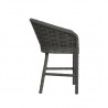 Sunset West Cabo Counter Stool in Soothe Pearl w/ Flange Welt Side