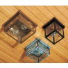 1122 Large Outdoor Flush Mount Fixture - With Variations