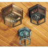 1131 Medium Outdoor Six-Sided Flush Mount Fixture with variations