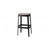 Cane-Line Cut Bar Chair, High, black