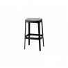 Cane-Line Cut Bar Chair, High, black - Cane-Line Cut Bar Chair, High, black