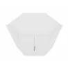 Manhattan Comfort Mulberry 2.0 Modern Corner Wardrobe Closet with 2 Hanging Rods in White  - Manhattan Comfort Mulberry 2.0 Modern Corner Wardrobe Closet with 2 Hanging Rods in White 