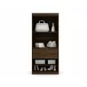 Manhattan Comfort Mulberry 3.0 Sectional Modern Corner Wardrobe Closet with 2 Drawers - Set of 2 in Brown - Manhattan Comfort Mulberry 3.0 Sectional Modern Corner Wardrobe Closet with 2 Drawers - Set of 2 in Brown