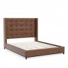 Alpine Furniture Mundo Queen Bed - Angled Frame Only