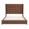 Alpine Furniture Mundo Queen Bed - Front and Frame Only