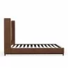 Alpine Furniture Mundo Queen Bed - Side and Frame Only - Alpine Furniture Mundo Queen Bed - Side and Frame Only