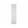 Manhattan Comfort Mulberry 3.0 Sectional Modern Wardrobe Corner Closet with 4 Drawers - Set of 3 in White Side - Manhattan Comfort Mulberry 3.0 Sectional Modern Wardrobe Corner Closet with 4 Drawers - Set of 3 in White Side
