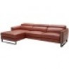 J&M Furniture Nina Premium Leather Sectional LHF 001