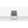 Source Outdoor Furniture Danish Aluminum Sling Strap Lounge Chair 20