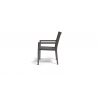 Sunset West Vegas Stackable Sling Dining Chair - Side Angle