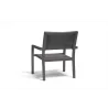 Sunset West Vegas Stackable Sling Club Chair - Back Sid Angle - Sunset West Vegas Stackable Sling Club Chair - Back Sid Angle