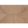 Baxton Studio Saura Mid-Century Modern Oak Brown Finished Wood and Hemp Dining Bench - Wood Design