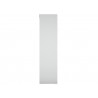 Manhattan Comfort Mulberry 2 Sectional Modern Wardrobe Closet with 4 Drawers - Set of 2 in White
