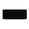Manhattan Comfort Nomad 67.91 Modern Dining Table in Black Bottom