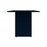 Manhattan Comfort Nomad 67.91 Modern Dining Table in Tatiana Midnight Blue Side