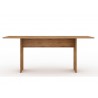 Manhattan Comfort NoMad 67.91 Rustic Country Dining Table in Nature Front