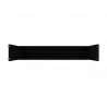 Manhattan Comfort Nomad 67.91 Modern Dining Bench in Black Bottom - Manhattan Comfort Nomad 67.91 Modern Dining Bench in Black Bottom