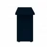 Manhattan Comfort Nomad 67.91 Modern Dining Bench in Tatiana Midnight Blue Side - Manhattan Comfort Nomad 67.91 Modern Dining Bench in Tatiana Midnight Blue Side