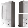 Nova Solo Halifax Wardrobe w/ 2 bottom drawers - Silo