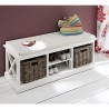 Nova Solo Halifax Accent Bench with Seat Cushion - Lifestyle 2