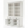 Infinita Hutch Buffet with Open Shelves - Silo Open