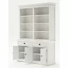 Infinita Hutch Buffet with Open Shelves - Silo Open - Infinita Hutch Buffet with Open Shelves - Silo Open